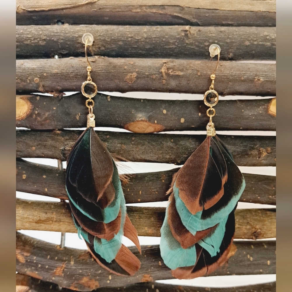 Neiman Marcus Statement Dangle Earrings - image 6